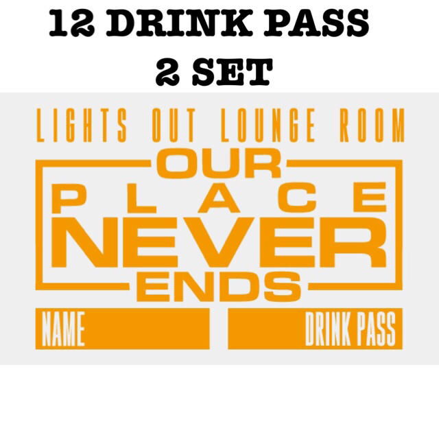 チケット その他12 DRINK PASS 2 SET