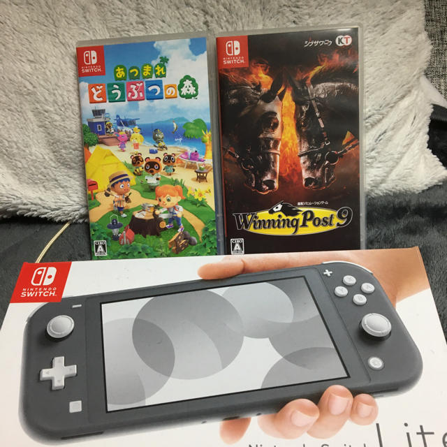 ニンテンドースイッチライト　あつまれ　どうぶつの森　ウイニングポスト9