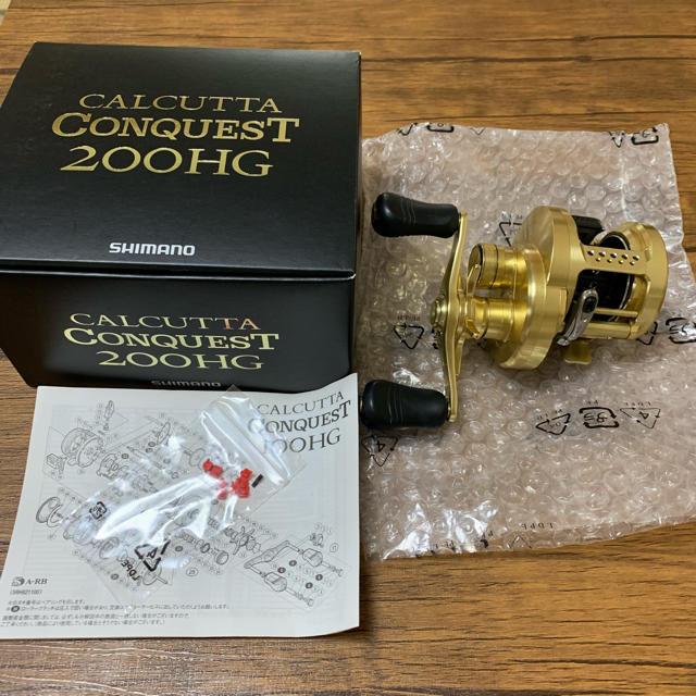 SHIMANO 15カルカッタコンクエスト200HG リール SHIMANO 15カルカッタコンクエスト200HG リール