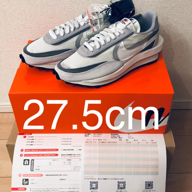 sacai(サカイ)の27.5 sacai waffle snkrs購入 新品未使用 nike メンズの靴/シューズ(スニーカー)の商品写真