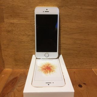 アップル(Apple)のiPhone se（初代）32g ホワイトゴールド　木希様専用(スマートフォン本体)