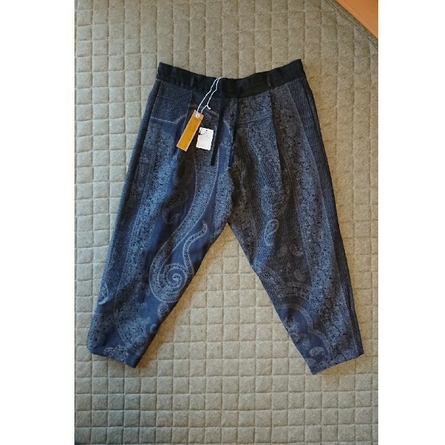 YANTOR Paisley Jacquard Wool Himo Pants | www.hartwellspremium.com