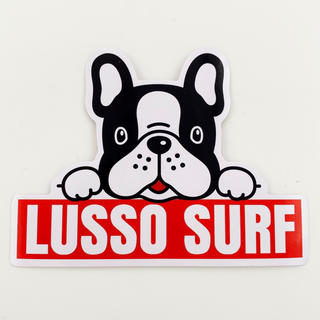 ロンハーマン(Ron Herman)の正規品☆LUSSO SURF 防水ステッカー☆犬好きの方に(サーフィン)