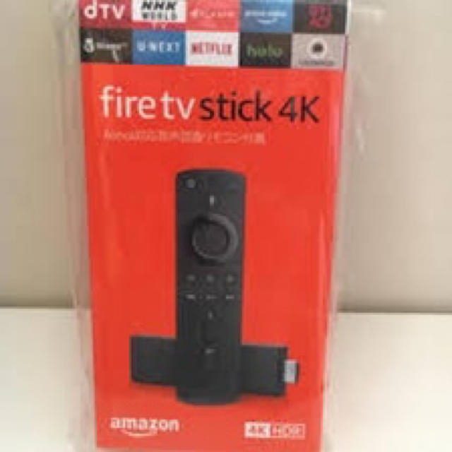 新品未使用未開封品　fire stick tv 4k スマホ/家電/カメラのテレビ/映像機器(その他)の商品写真