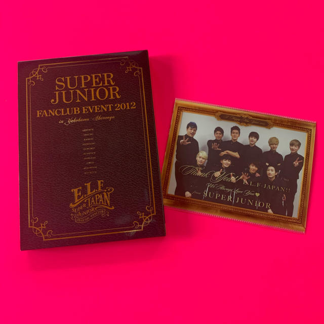 SUPER JUNIOR(スーパージュニア)のSUPER JUNIOR FANCLUB EVENT 2012 DVD エンタメ/ホビーのCD(K-POP/アジア)の商品写真