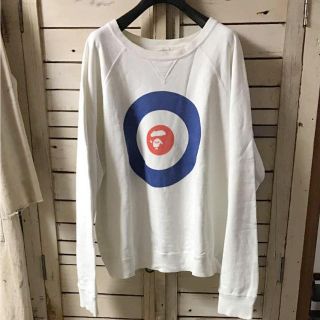 アベイシングエイプ(A BATHING APE)の初期 A BATHING APE BAPE エイプ ターゲットマーク スウェット(スウェット)