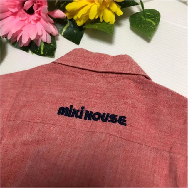 mikihouse(ミキハウス)のミキハウス 野球 ブラウス 110  日本製 ベースボール 春 夏 ファミリア  キッズ/ベビー/マタニティのキッズ服男の子用(90cm~)(ブラウス)の商品写真