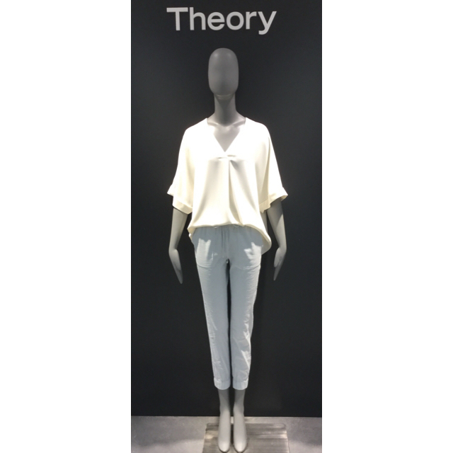 theory(セオリー)のTheory リネンジョガーパンツ レディースのパンツ(カジュアルパンツ)の商品写真