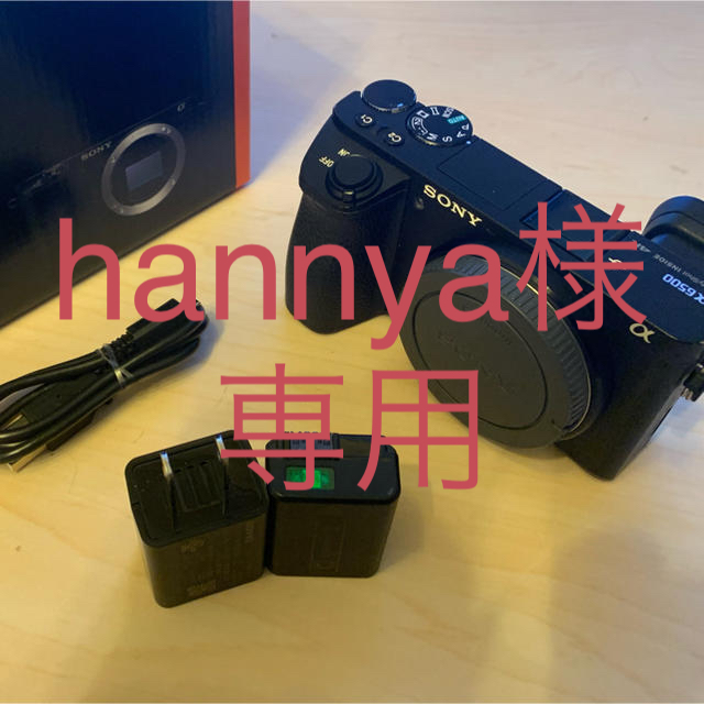 SONY(ソニー)のSony α6500 ボディ スマホ/家電/カメラのカメラ(ミラーレス一眼)の商品写真