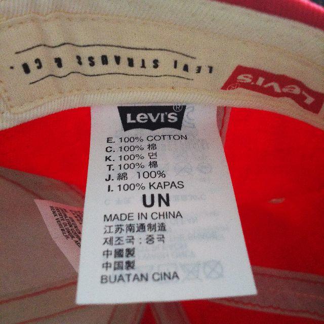 Levi's(リーバイス)の[レア] LEVIS Cap Red メンズの帽子(キャップ)の商品写真