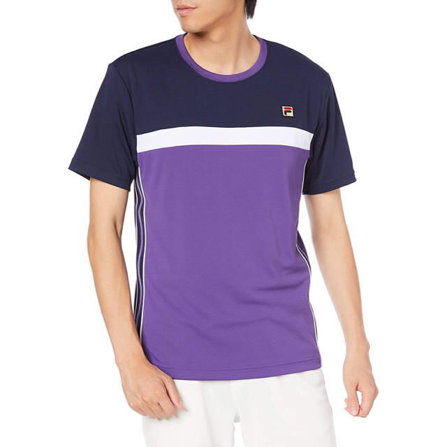 FILA フィラ テニスウェア 半袖Tシャツ VM5496 ピンク メンズM新品