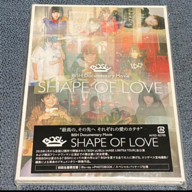 BiSH 「SHAPE OF LOVE」初回限定盤 ブルーレイ 新品未開封