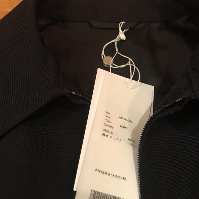 新品 comoli 20ss ウールギャバ スイングトップ サイズ3