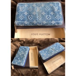 ルイヴィトン(LOUIS VUITTON)のルイヴィトン ジッピーウォレット デニム　(財布)