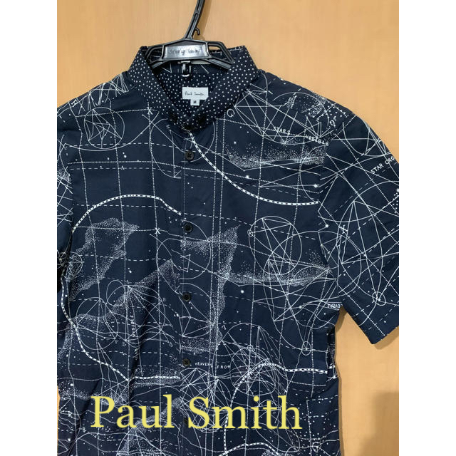 Paul Smith ポールスミス 幾何学柄 総柄 シャツ 宇宙 コスモ 半袖