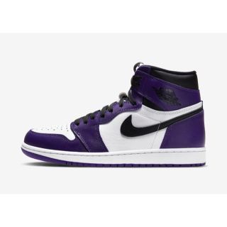 ナイキ(NIKE)のAIR JORDAN 1 court purple(スニーカー)