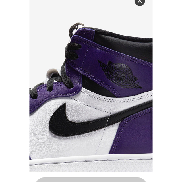 NIKE(ナイキ)の【評価100以上】NIKE AIR JORDAN1 Court Purple メンズの靴/シューズ(スニーカー)の商品写真