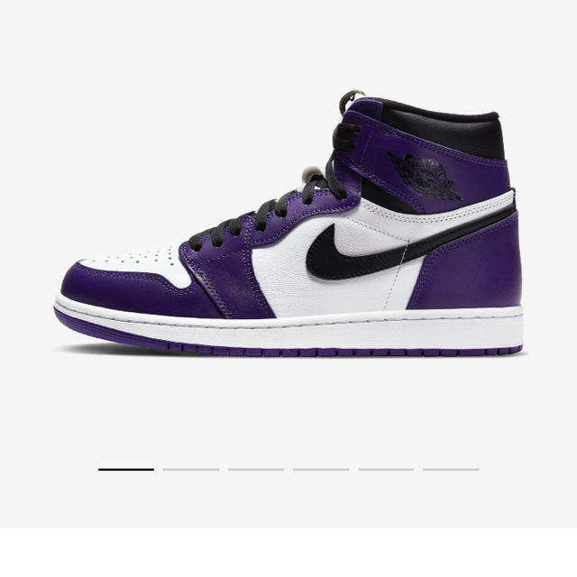 air jordan 1 purple 27cmメンズ