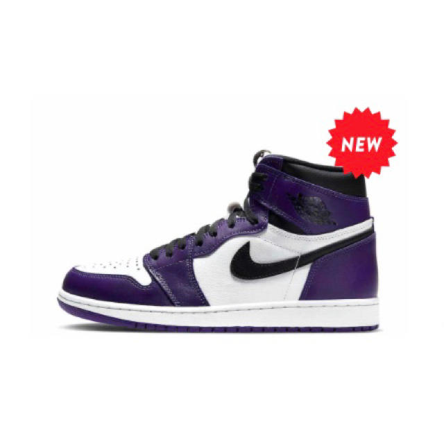 NIKE(ナイキ)のNike Air Jordan 1 Court Purple 26cm メンズの靴/シューズ(スニーカー)の商品写真