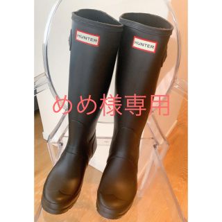 ハンター(HUNTER)の新品　HUNTER レインブーツ　ネイビー(レインブーツ/長靴)