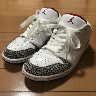 ナイキ(NIKE)のAIR JORDAN 1 PHAT LOW US9.5 セメント(スニーカー)