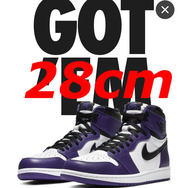 NIKE AIR JORDAN 1 RETRO HIGH OG  28.0cm