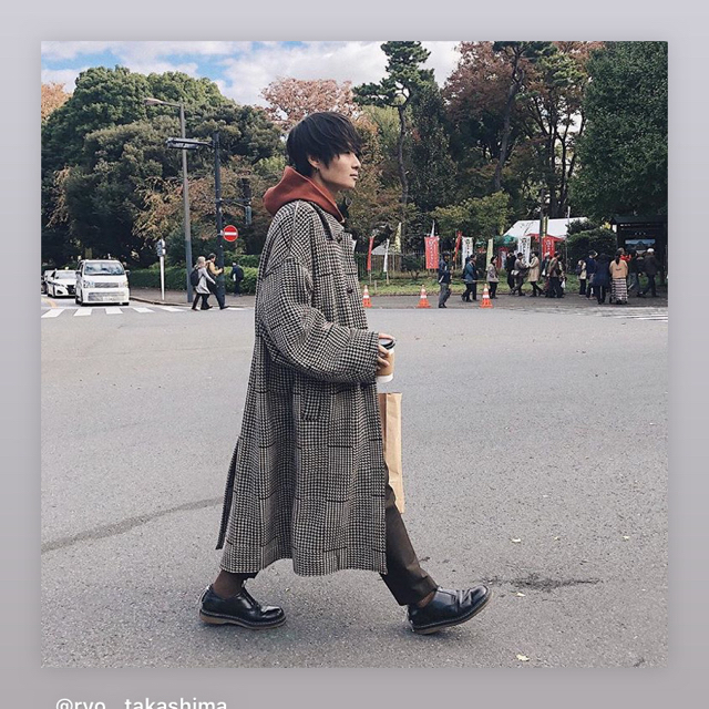 SUNSEA(サンシー)のyoke 18aw GUNCLUB CHECK COAT 最終値下げ メンズのジャケット/アウター(ステンカラーコート)の商品写真