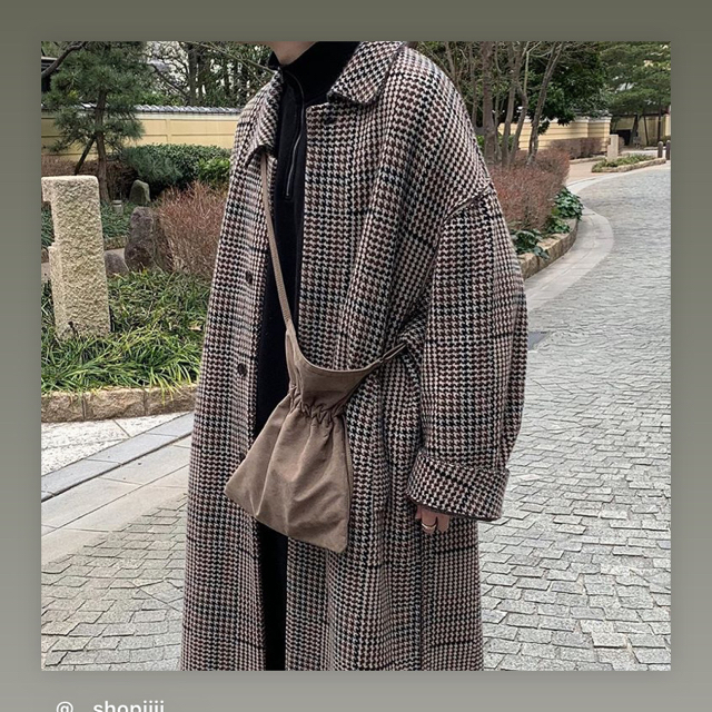 YOKE 18AW gunclub check coat ベージュ XS