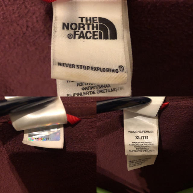 THE NORTH FACE(ザノースフェイス)のTHE NORTH FACE ノースフェイス フリースジャケット XLサイズ レディースのジャケット/アウター(その他)の商品写真