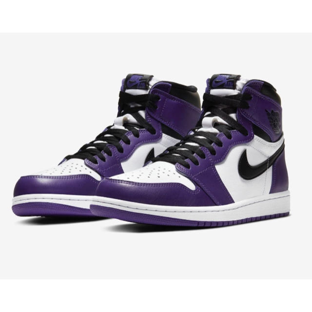 NIKE(ナイキ)の【送料込み27cm】 NIKE AIR JORDAN1 court purple メンズの靴/シューズ(スニーカー)の商品写真