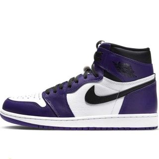 ナイキ(NIKE)のair jordan1 court purple 27.5(スニーカー)