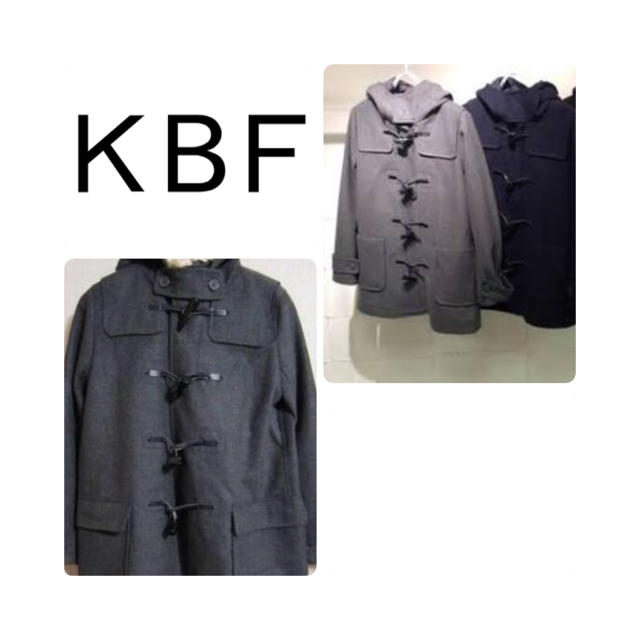 KBF(ケービーエフ)のKBF ダッフルコート 1月限定出品 レディースのジャケット/アウター(ダッフルコート)の商品写真