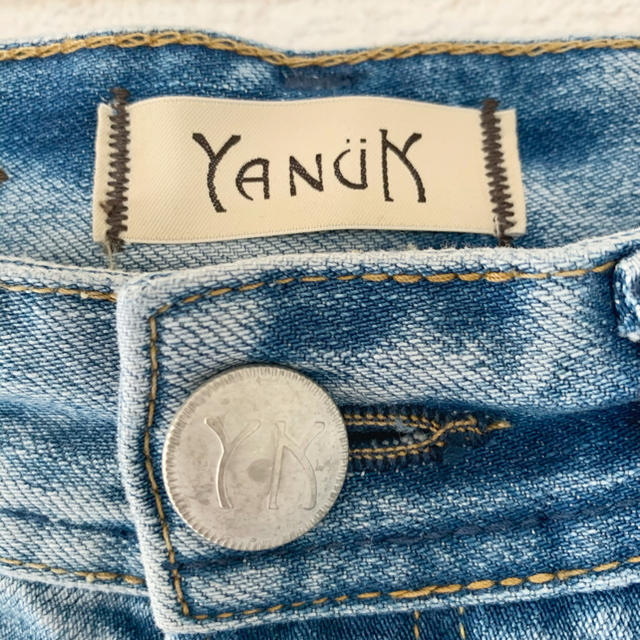 YANUK(ヤヌーク)のYANUKヤヌーク ハイウエストデニム レディースのパンツ(デニム/ジーンズ)の商品写真