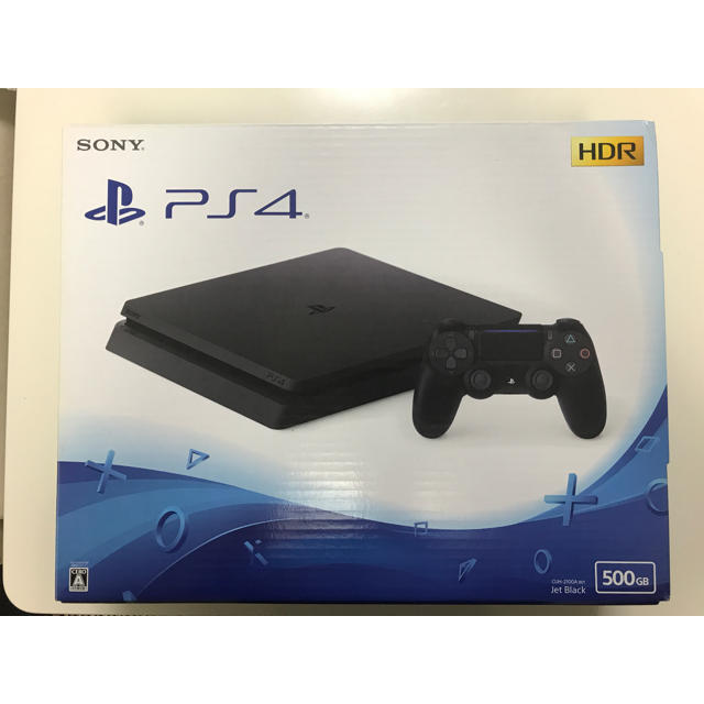 ps4 jet black 500GB 美品 - 家庭用ゲーム機本体