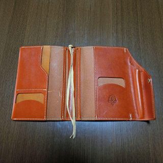 美品！「HUKURO」手帳カバー A6 オレンジ / ほぼ日手帳オリジナル