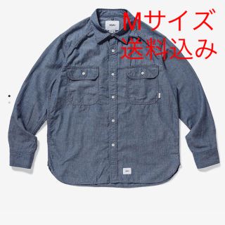 ダブルタップス(W)taps)のwtaps CELL LS / SHIRT. LICO. CHAMBRAY  M(シャツ)