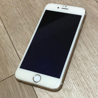 アイフォーン(iPhone)のiphone6 16GB ゴールド　(スマートフォン本体)