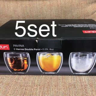 ボダム(bodum)のbodum PAVINA 8oz 0.25ℓ ダブルウォールグラス (グラス/カップ)