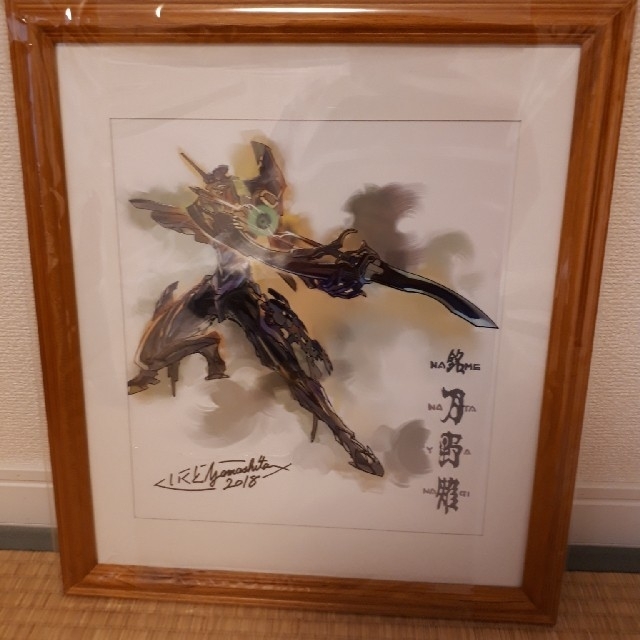 直筆サイン入り　エヴァンゲリオン　複製原画　山下いくと　新品未開封絵画/タペストリー