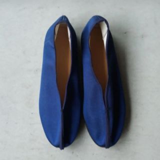 ジョンリンクス(jonnlynx)の新品未使用　pelleq china shoes sky 37  ペレック (スリッポン/モカシン)