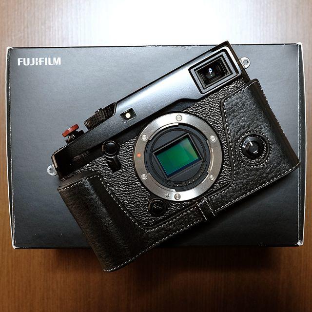 富士フイルム(フジフイルム)の美品！Fujifilm X-Pro2 保証残有 / 検：X-Pro3 E3 T2 スマホ/家電/カメラのカメラ(ミラーレス一眼)の商品写真