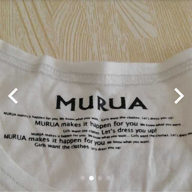 MURUA(ムルーア)のMURUA タンクトップ レディースのトップス(タンクトップ)の商品写真