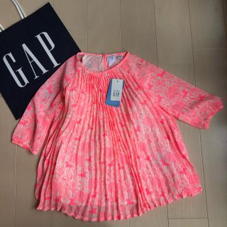 ベビーギャップ(babyGAP)の新品☆baby GAP☆長袖  馬　ワンピ☆ザラ プティマイン ハッカ　H&M(ワンピース)