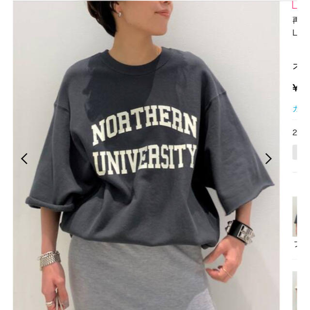 AMERICANA】3/4 Sleeve Sweat プルオーバー AMERICANA】3/4 Sleeve Sweat プルオーバー