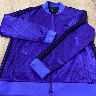 ニードルス(Needles)のニードルス　ビームス　トラックジャケット　XL 紫　パピヨン　ジャージ(ジャージ)