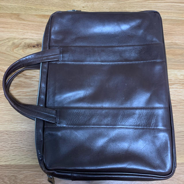 KNOX 軽量ドキュメントバックA4 ダークブラウン メンズのバッグ(ビジネスバッグ)の商品写真