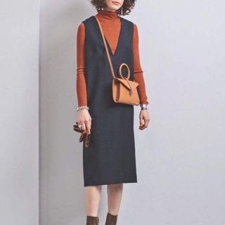 ユナイテッドアローズ(UNITED ARROWS)のかな様専用！ユナイテッドアローズ　ジャンバースカート(ひざ丈ワンピース)