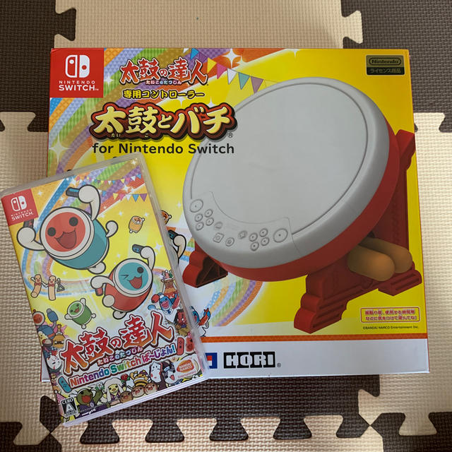 太鼓の達人 Nintendo Switchば～じょん！ 太鼓とバチとソフトセット