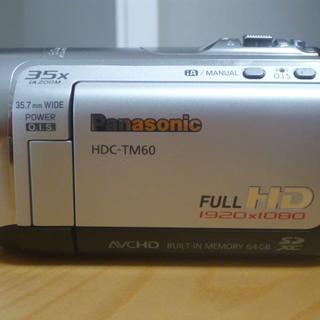 【美品】Panasonic ビデオカメラ HDC-TM60