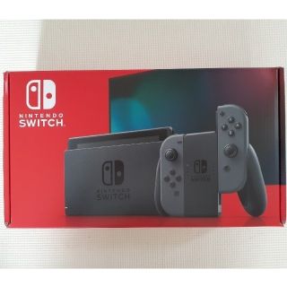 ニンテンドウ(任天堂)のNintendo Switch  グレー 本体(家庭用ゲーム機本体)